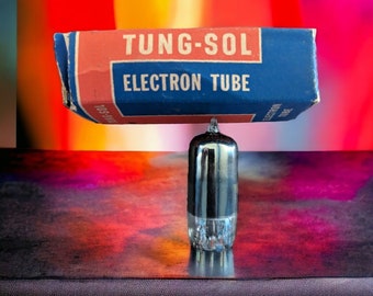 New Tung Sol 6CB6 Vintage Electron Tube 7 PIN Vacuum Amp Ham Radio TV