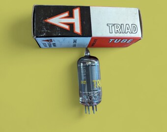 6BH6 NOS Triad Radio Audio Amplifier Vintage Vacuum Tubes TV 7 Pins Stereo Box