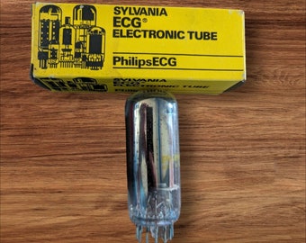 Sylvania 25CG3 Vacuum Tube TV Guitar Amp Ham Radio NOS 12 Pin New In Box USA