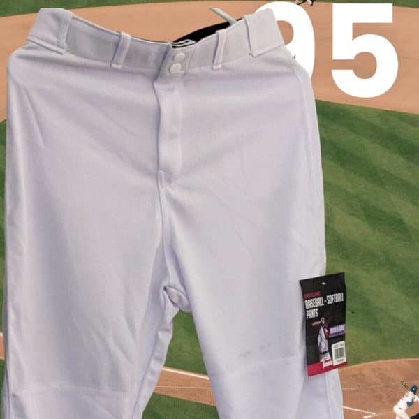 NEW Franklin Sports Youth Baseball Pants  White  X-Large (14-16) New w tags