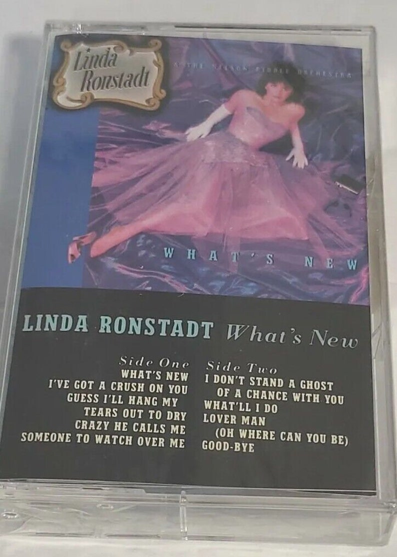 Vintage Linda Ronstadt the Nelson Riddle Orchestra Whats New Cassette ...