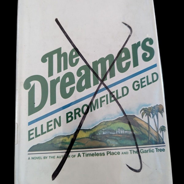 The Dreamers Rare Vintage Hardcover Ellen Bromfield Geld 1973 Doubleday Brazil