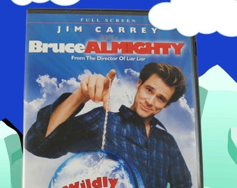 DVD Bruce Almighty Full Screen Jim Carrey Morgan Freeman Universal Comedy