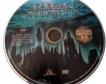 Stargate Atlantis Season 4 Disc 2 Only Replacement DVD MGM Sci-fi TV Series