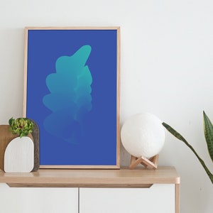 Mammatus Clouds: 2-Way Abstract Calming Wall Art, Bedroom Wall Art, Dining Room, Printable, Downloadable, Customizable, Minimalist