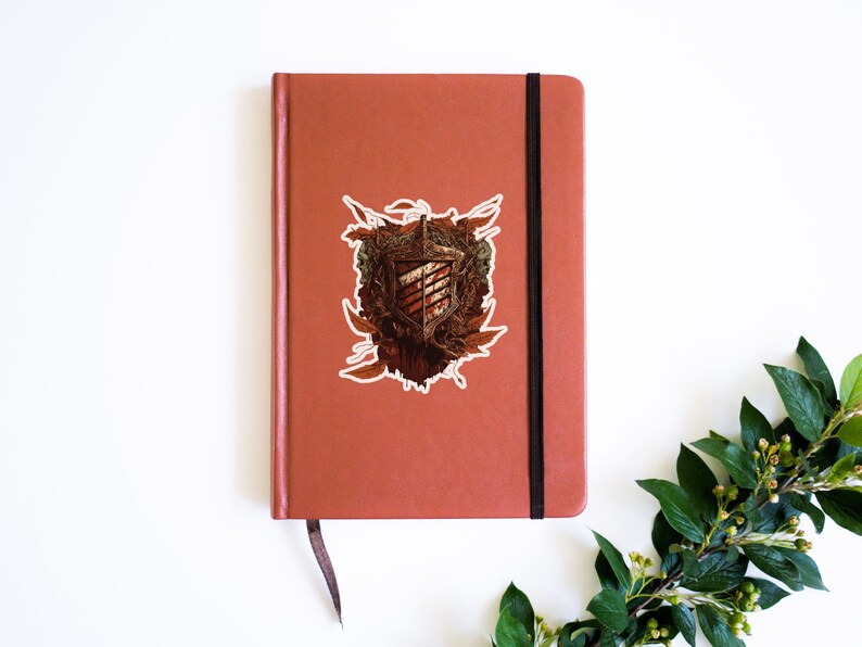 AOT Attack on Titan Shield Coat of Arms Vinyl Kiss Cut Etsy