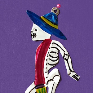Esquelito Serape Ornament
