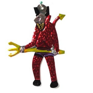 Adorno Diablo con horca