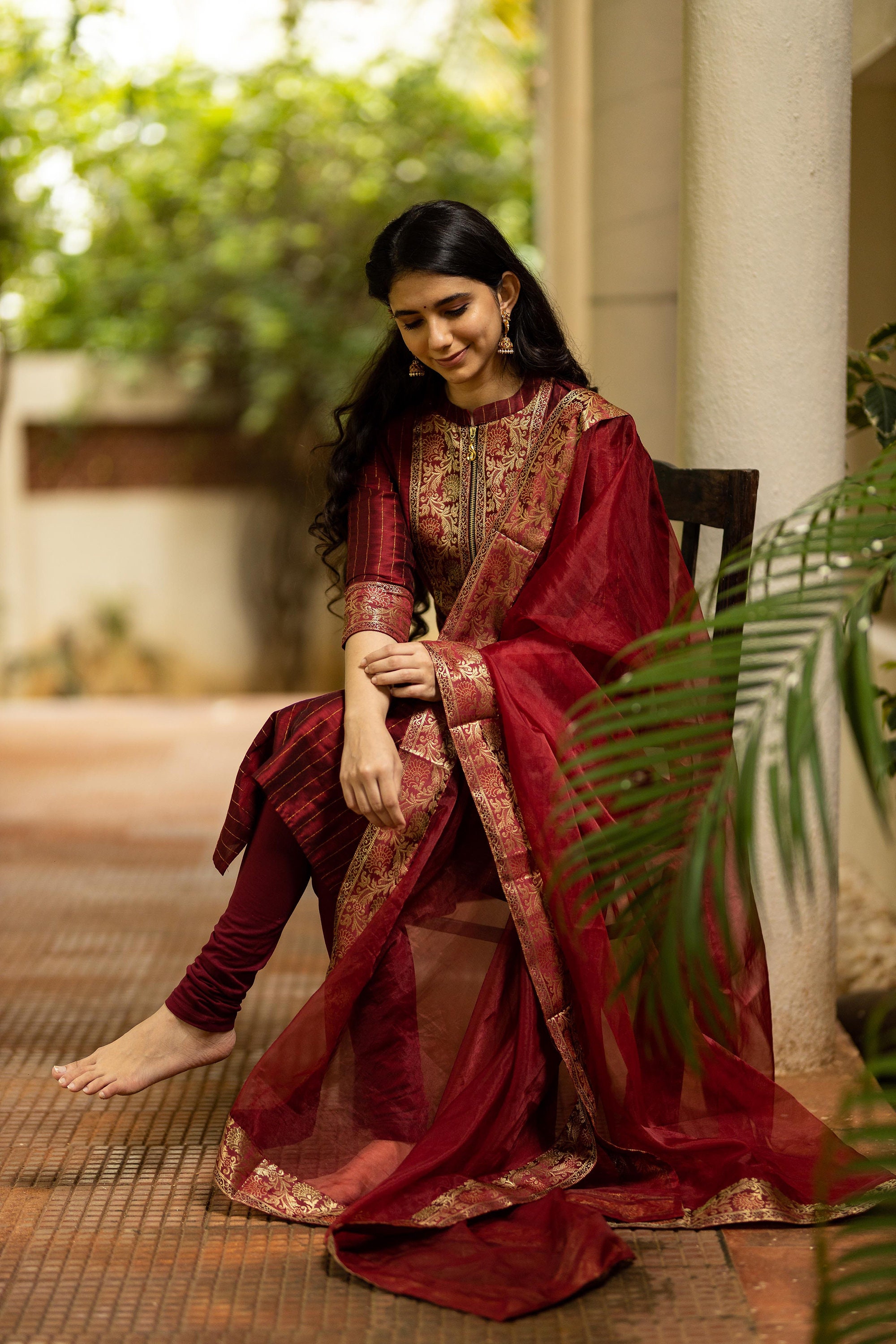 Banarasi kurta hotsell salwar design