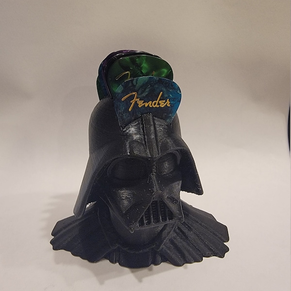 Porta plettro per chitarra Darth Vader