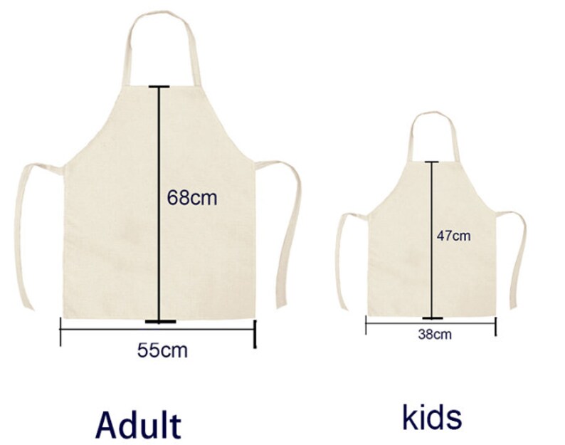 Japanese Pattern Apron Cooking Cartoon, Kids and Adults, Family ...