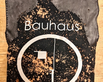 8840 Bauhaus Logo Post Punk Goth Rock Band Music HUGE Large Red Sticker Decal 