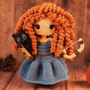 Brave girl CROCHET PDF PATTERN