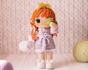 Amigurumi doll pajamas CROCHET PDF PATTERN