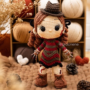 Crochet Pattern aracnene FREDDIE