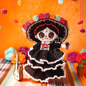 Mariana Mariachi amigurumi CROCHET PATTERN PDF