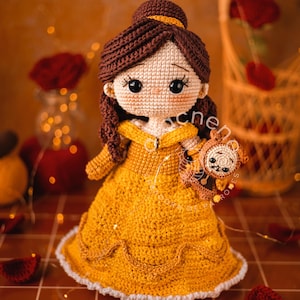 Beauty princess CROCHET PDF PATTERN
