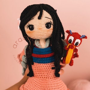 Geisha CROCHET PATTERN PDF imagen 5