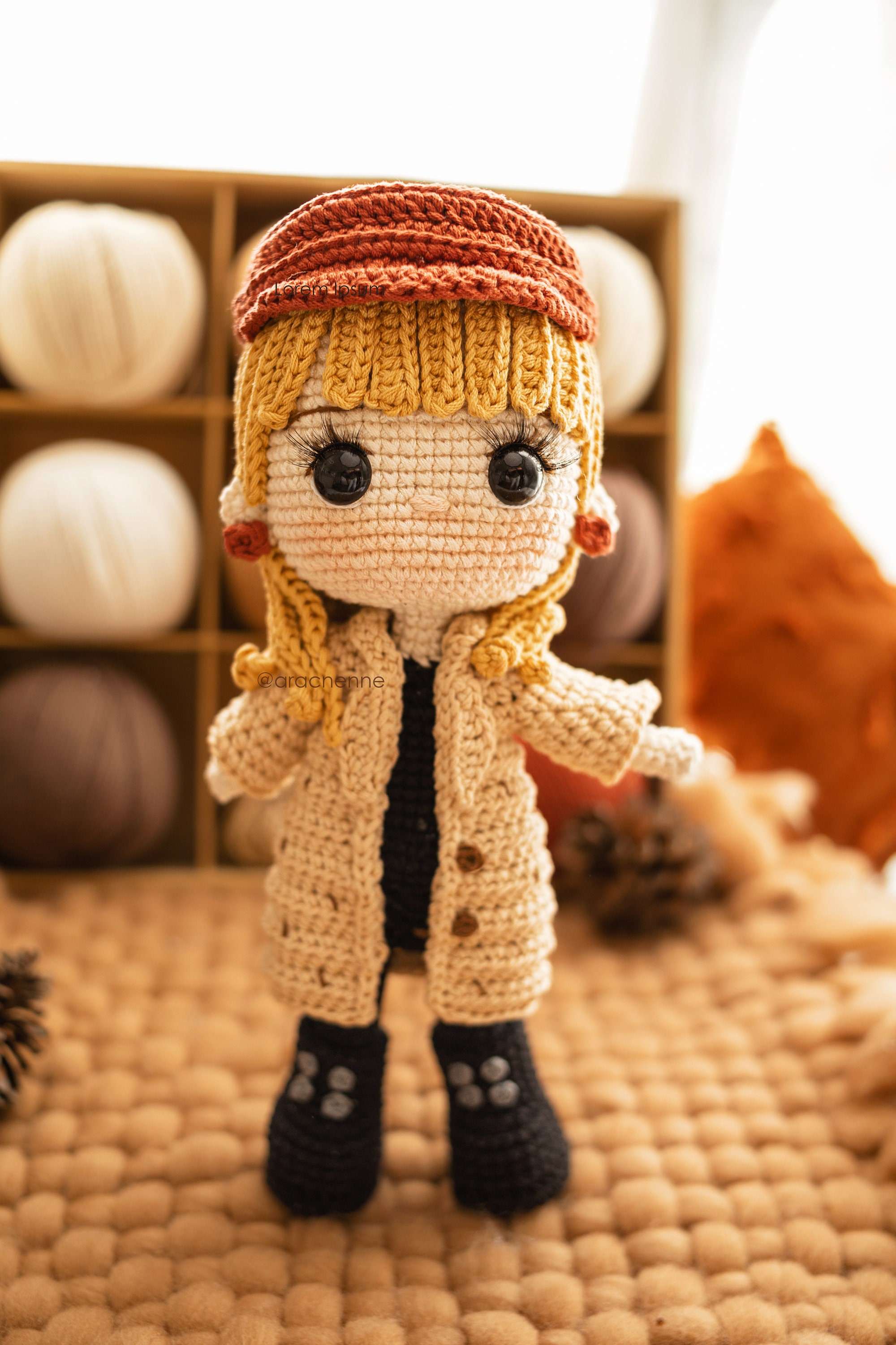 Tay Crochet Tank - Teakwood