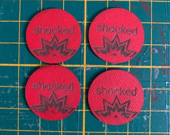 Battle Shock Token Marker suitable for 10th Edition Warhammer 40k