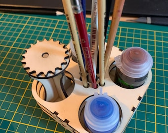 Color top & brush holder (assembly kit)