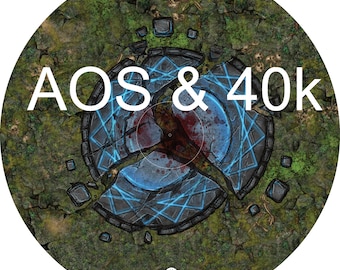 Znaczniki celów (6 znaczników celów w zestawie) TabletopBasics | Pasuje do Age of Sigmar i Warhammer 40k | Zgodne z AoS 4.0