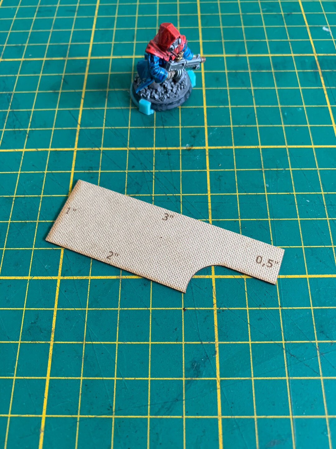 Combat Gauge 3 - 2 - 1 - 0.5 Inch Battle Ruler Gaming Measuring Tool - Etsy