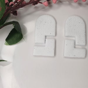 Gespleten boog SET polymeerklei uitstekers, gereedschap voor het maken van oorbellen, 3 maten, #0133