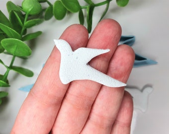 Bird Clay Cutter, Cut Shape Cutters, Sharp Cutting Edge, Polymer Clay Cutters, Clay Tools, Earrings Makers Tools, #0085