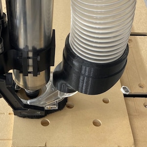 4 Inch Suckit Dust Boot Adapter: STL File for 3D Printing and CNC Woodworking, Diy Projects