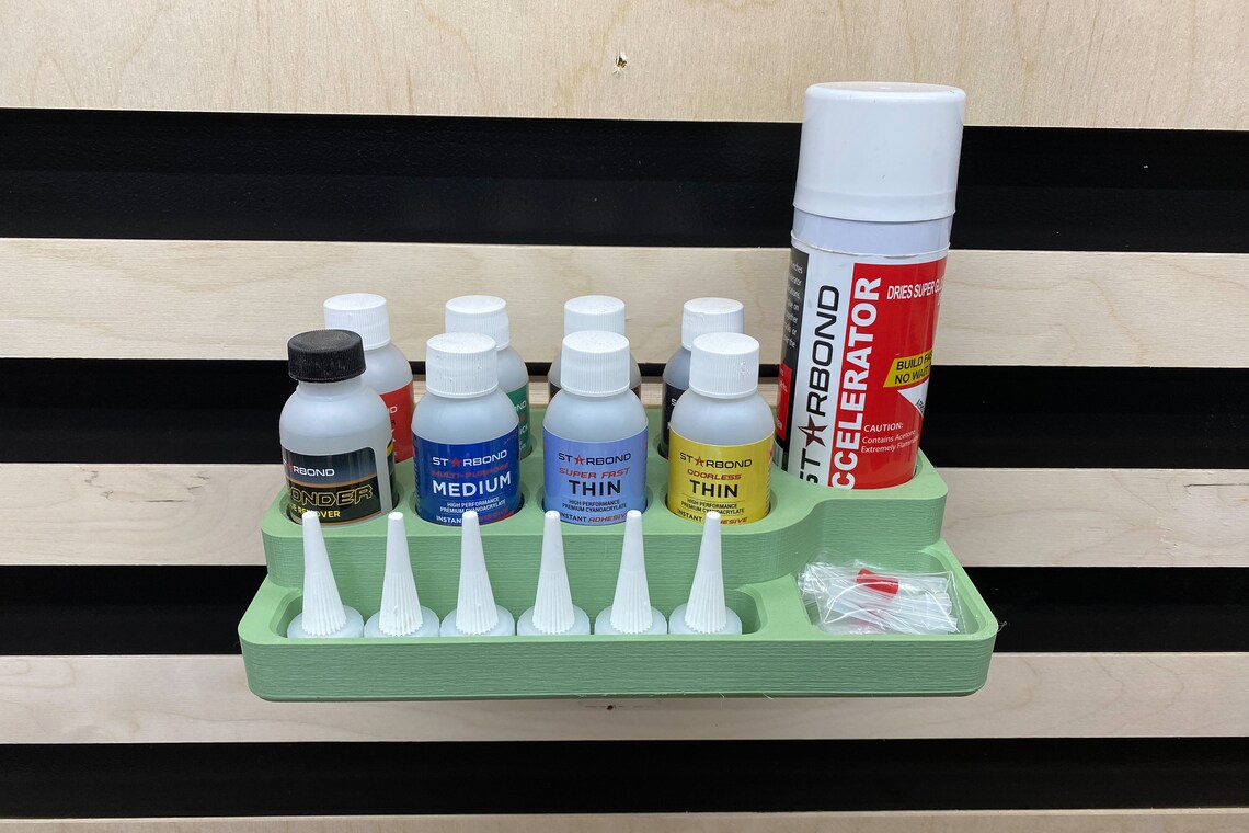 Starbond Glue Caddy 3D Printable .STL File for Organizing and Etsy