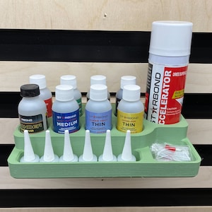 Starbond Glue Caddy: 3D Printable .STL File for Organizing and Dispensing Glue