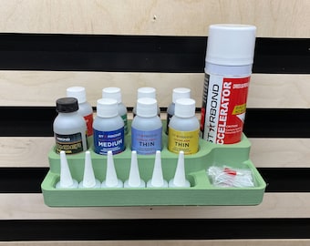 Starbond Glue Caddy: 3D Printable .STL File for Organizing and Dispensing Glue
