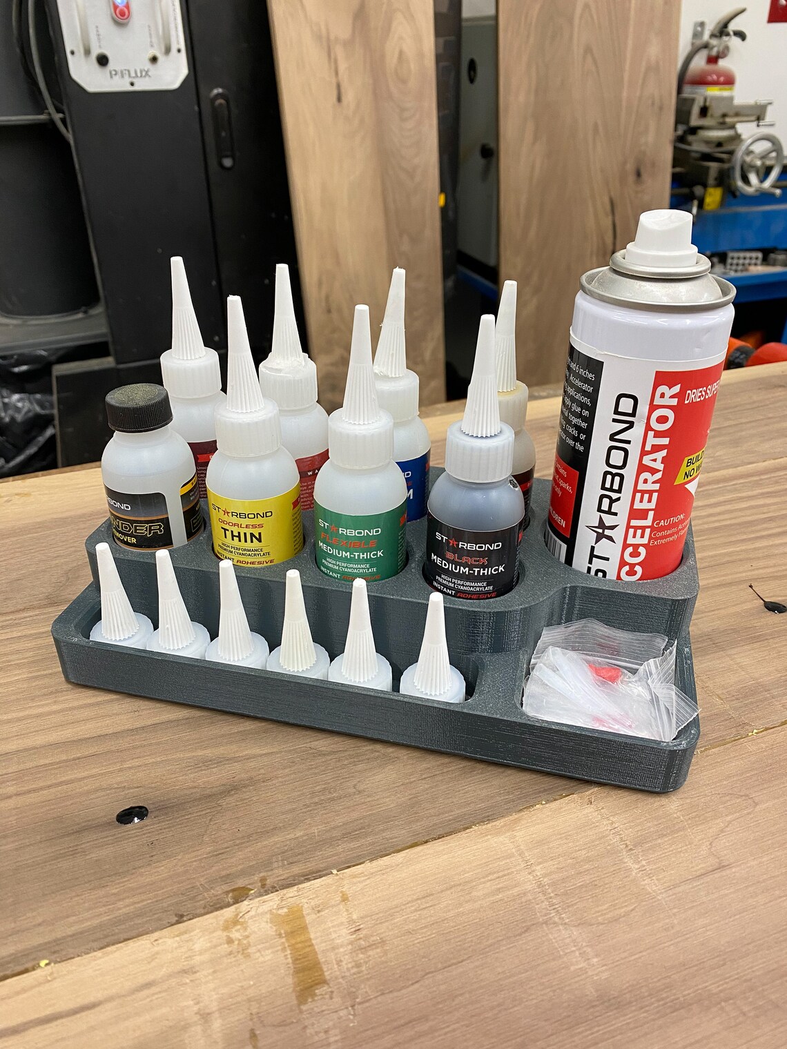 Starbond Glue Caddy 3D Printable .STL File for Organizing and Etsy