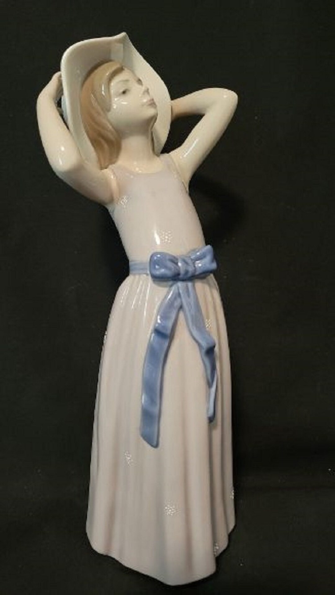 Lladro ANCIENNE RARE Statue Grès Porcelaine Signée LLADRO TBE