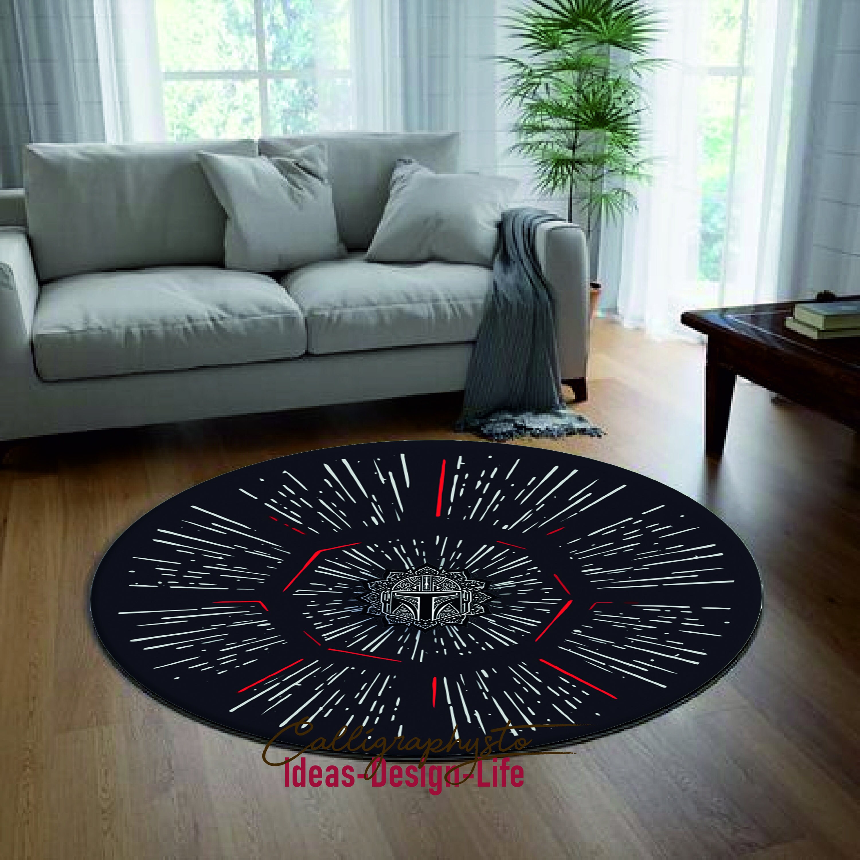 Boba Fett Rug Storm Trooper Rug Runner Star Wars Decor Rug