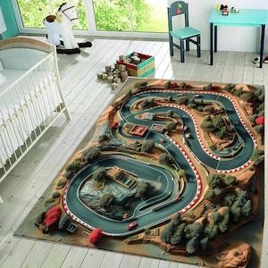 Rennbahn, Teppich, Rennbahn, Teppich, Teppich, Teppich, Teppich, Teppich, Rennbahn, Rennbahn, Rennbahn, Rennbahn, Rennbahn, 3D Rennbahn, Bahnteppich, Babyzimmer