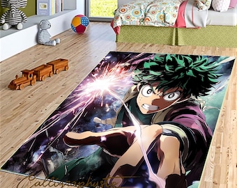 Tappeto a tema anime: decorazione per la casa per gli appassionati di animazione giapponese.