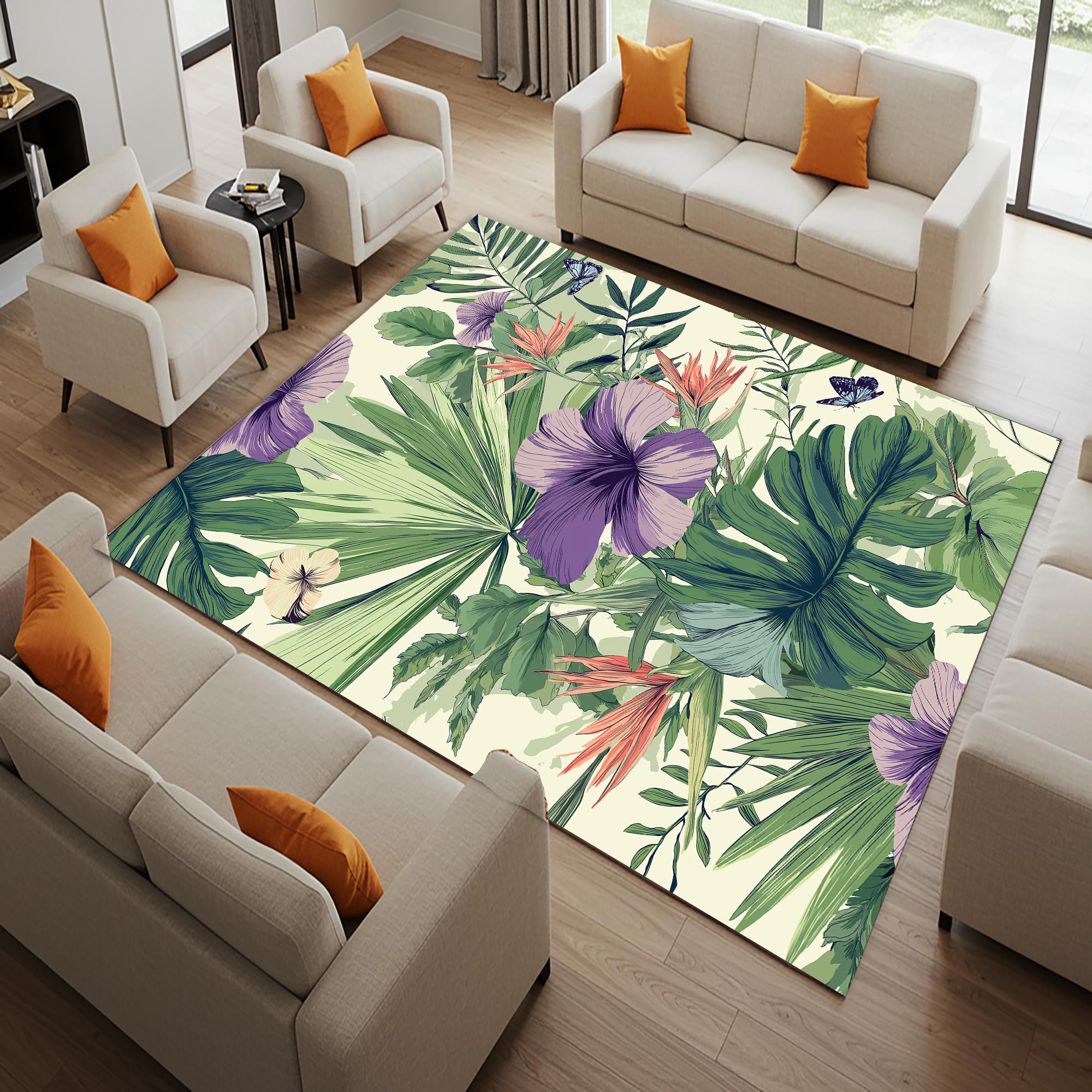 Fun Green Rug Fun Colorful Outdoor Rugs Large Weatherproof Easy Clean Washable Garden ...