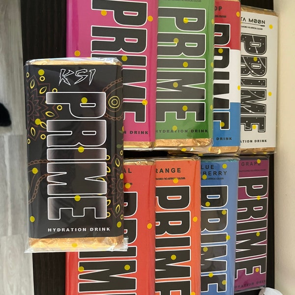 Prime Chocolate Bar - Etsy UK