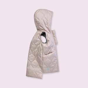 Light pink BABY Vest  Autumn spring Girls  Warm Vest Fashion Baby girl Waistcoat Kids Outerwear Vest Children Down Cotton Jackets Vest puffy