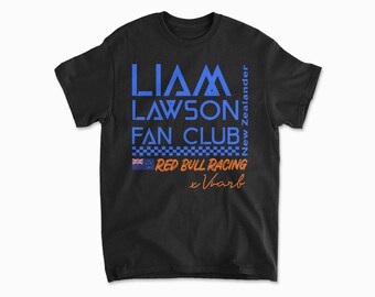 Lawson T-Shirt, Inspired Motorsports Apparel, Unisex Cotton Tee for Racing Gift & Team Merchandise