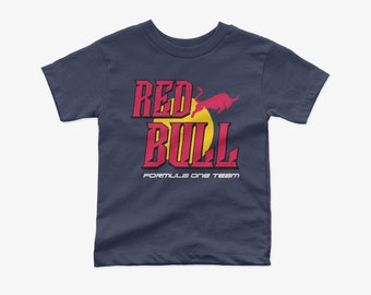 Bull Racing Inspired Toddler T-Shirt, Kids Racing Tee, Motorsport Gift, Motosports Apparel, Racing Team Merch, Unisex Youth Size Tee