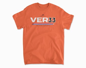 Dutch Racing Driver T-Shirt, Motorsports Apparel, Racing Team Merch, VER33 Shirt, Unisex Cotton Tee