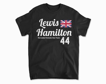 Racing Hamilton T-Shirt | Inspired British Driver Motorsports Apparel Retro Race Fan Gift Shirt
