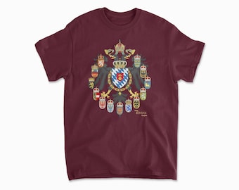 Holy Roman Empire T-Shirt, Medieval Knight Shirt, History Lover Gift, Rome Shirt, Germany Shirt, Prussia Shirt,