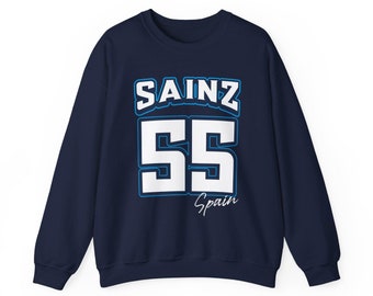 Sainz Sweatshirt | Motorsports Merch, Racing Team Shirt, Race Fan Apparel, Smooth Operator Sweatshirt, Gifts for Race Fans