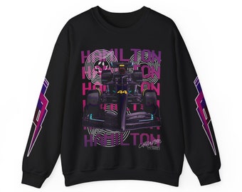 Hamilton Inspired Sweatshirt, Motorsport Sweatshirt, Racing Gift, British Racing Driver Shirt, Hamilton Merch, Racing Apparel, Unisex Tee