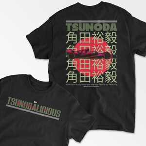 Tsunoda Inspired T-Shirt, Japanese Racing Driver Shirt, Tsunoda Merch, Racing Apparel, Motorsports Gift, Unisex Cotton Tee