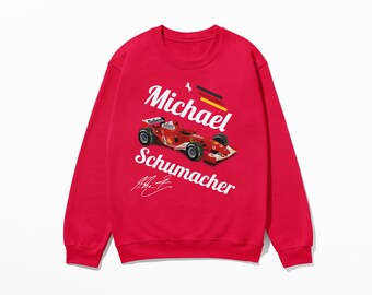 Schumacher Shirt | Inspired German Racing Driver Merch Motorsports Apparel Race Fan Gear Retro Style Pullover